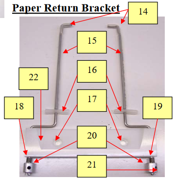 Paper Return Bracket
